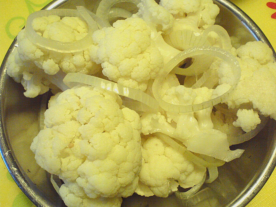 Blumenkohl, süß - sauer eingelegt von monika_m | Chefkoch.de