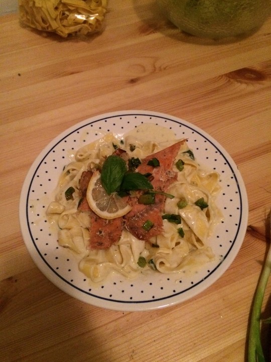 Spaghetti mit Zitronen - Sahne - Soße von Monika | Chefkoch.de