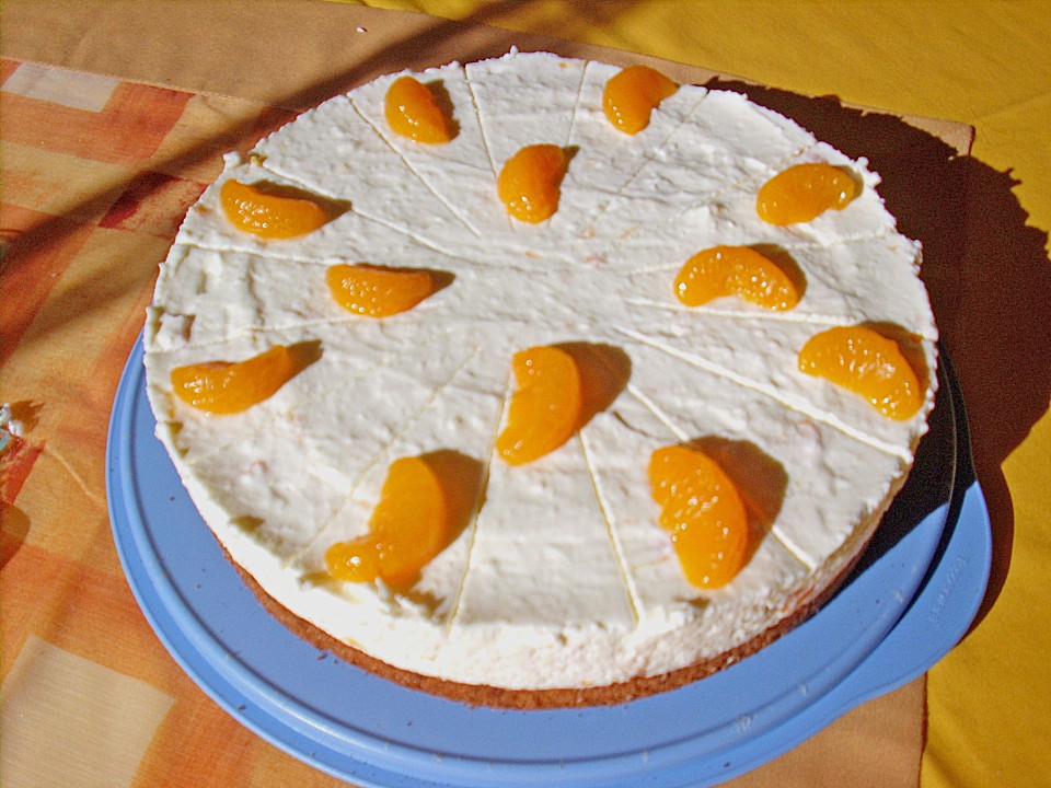 Käse - Sahne - Torte mit Mandarinen von majaf | Chefkoch.de