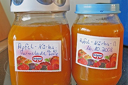 Apfel - Kürbis - Marmelade 17