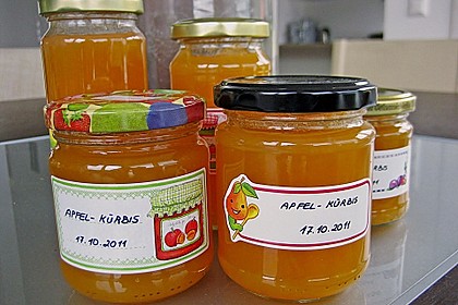 Apfel - Kürbis - Marmelade 10