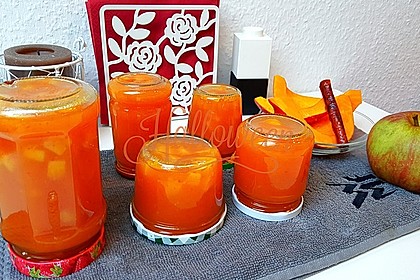 Apfel - Kürbis - Marmelade 9