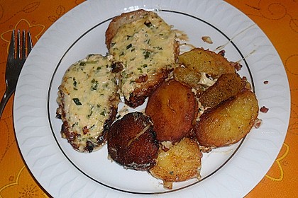 Bratkartoffelauflauf mit Schnitzel 17