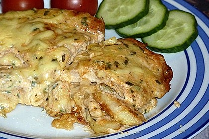 Bratkartoffelauflauf mit Schnitzel 24