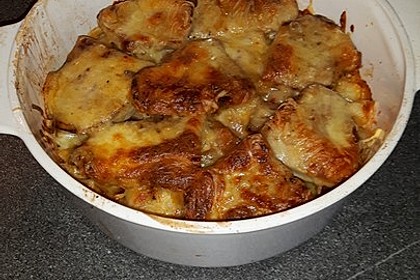 Bratkartoffelauflauf mit Schnitzel 29