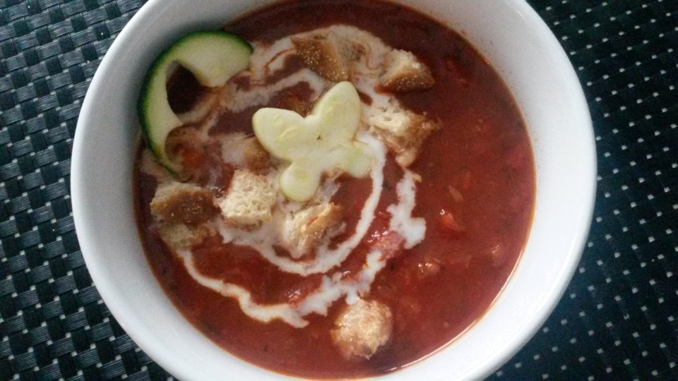 Schnelle Tomatensuppe - Ein tolles Rezept | Chefkoch.de