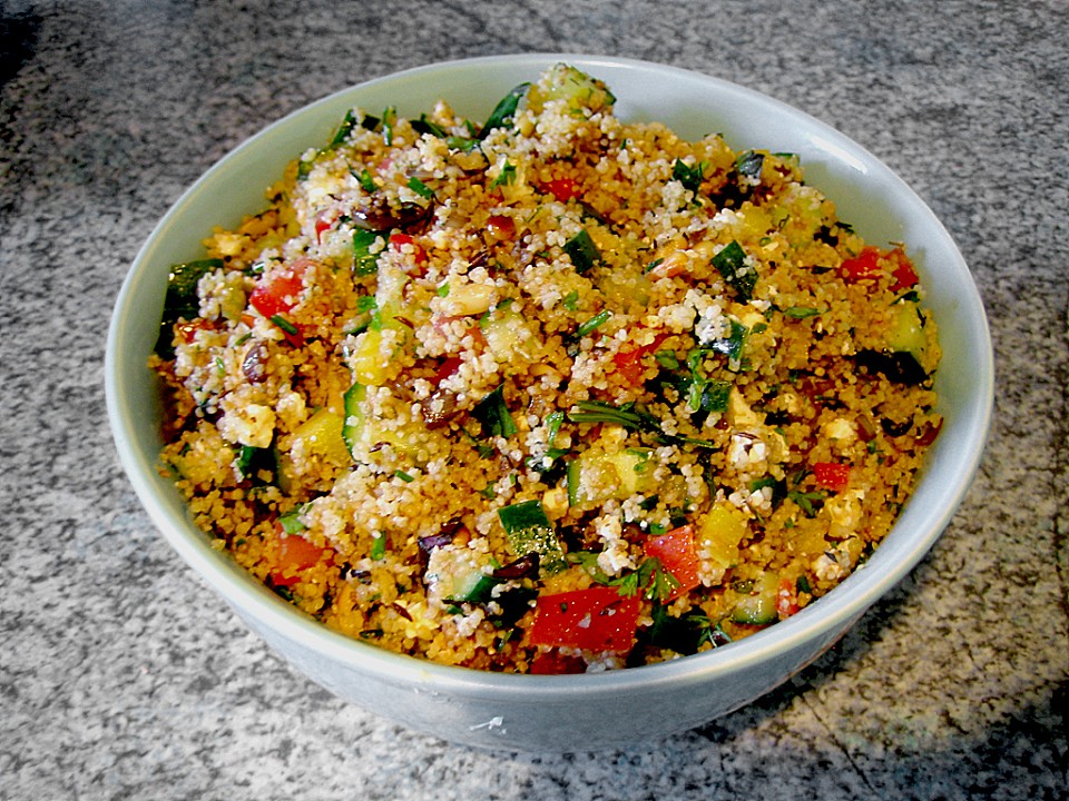 Couscous Salat Pikant