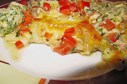 Cannelloni 'salmone e gamberetti' alla Anna 4