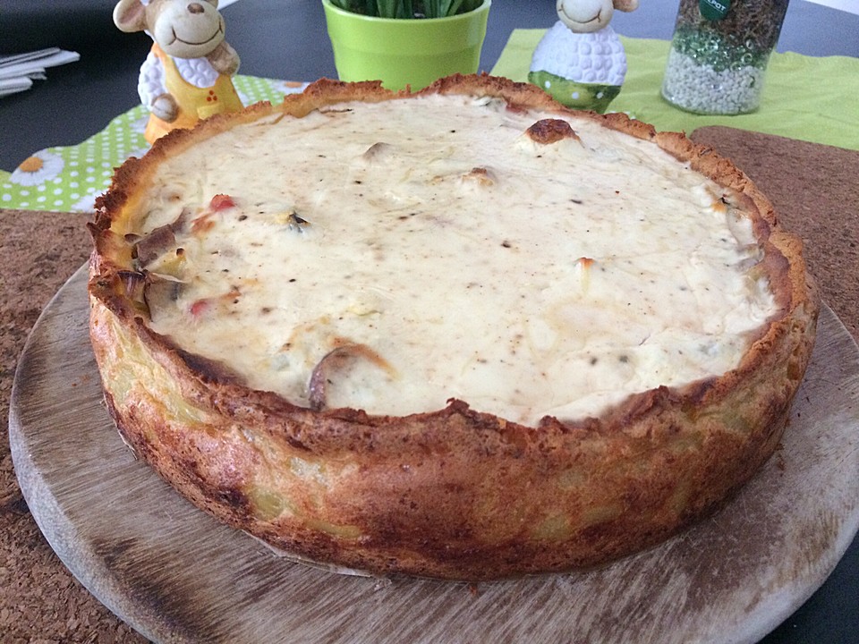 Kartoffel - Lauch - Torte von Chrissi09 | Chefkoch.de