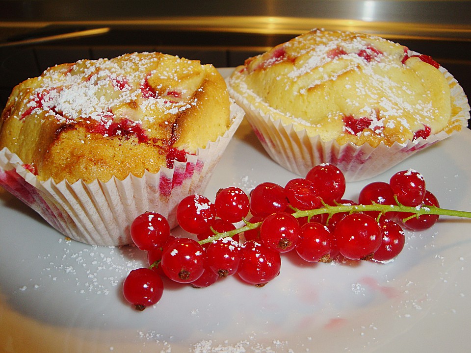 Johannisbeer - Rahm - Muffins von Marshmallow | Chefkoch.de