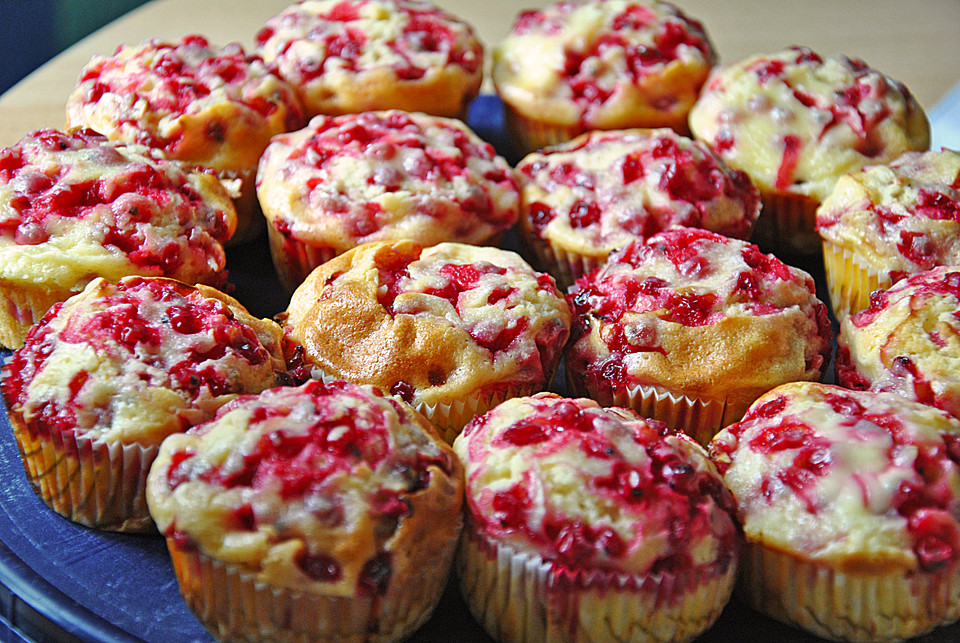 Johannisbeer - Rahm - Muffins von Marshmallow | Chefkoch.de