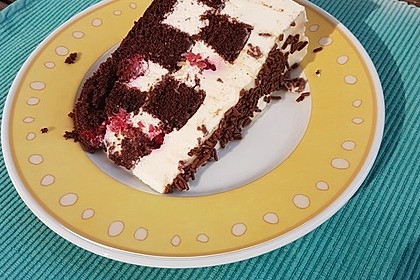 Himbeer - Schachbrett - Torte 38