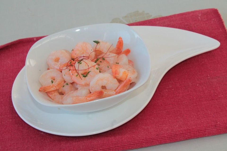 Garnelen mit Knoblauch, Öl und Chilisauce von heimwerkerkönig | Chefkoch.de
