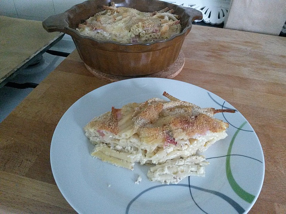 Makkaroni - Auflauf mit Schinken von cayetana | Chefkoch.de