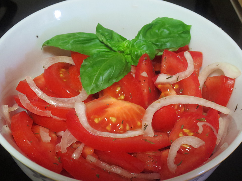 Tomatensalat für Anfänger von Rick | Chefkoch.de