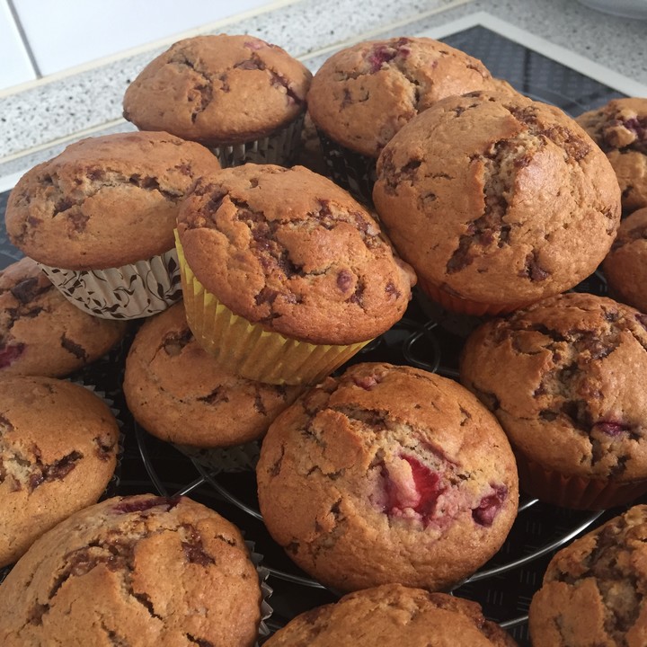 Joghurt - Bananen - Muffins Vollkorn von Schokomaus_No1 | Chefkoch.de