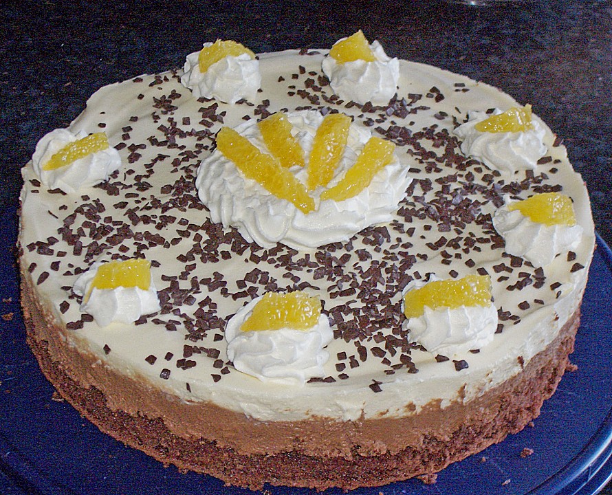 Orangen - Mousse - Torte von Eva74 | Chefkoch.de