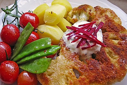 Blumenkohl - Schnitzel