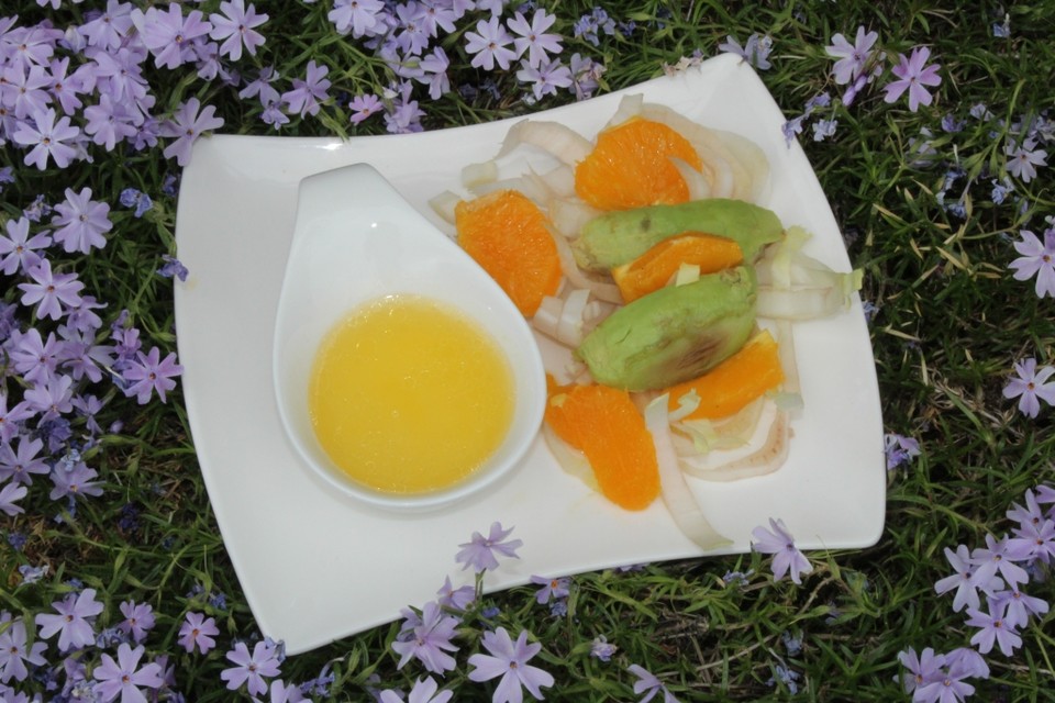 Avocado - Chicoree - Orangen - Salat von simply | Chefkoch.de