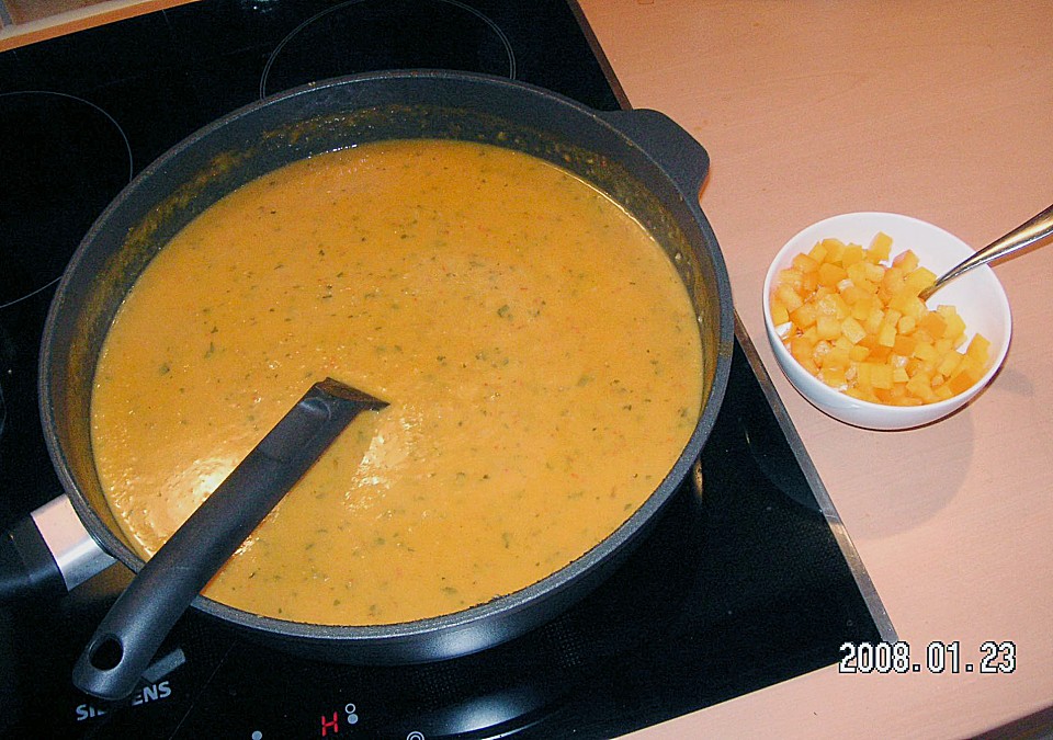 Paprika - Grünkern - Suppe von KleineZora23 | Chefkoch.de