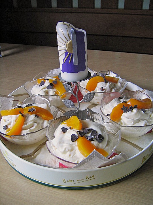 Pfirsich Dessert von Honeygirl91 | Chefkoch.de