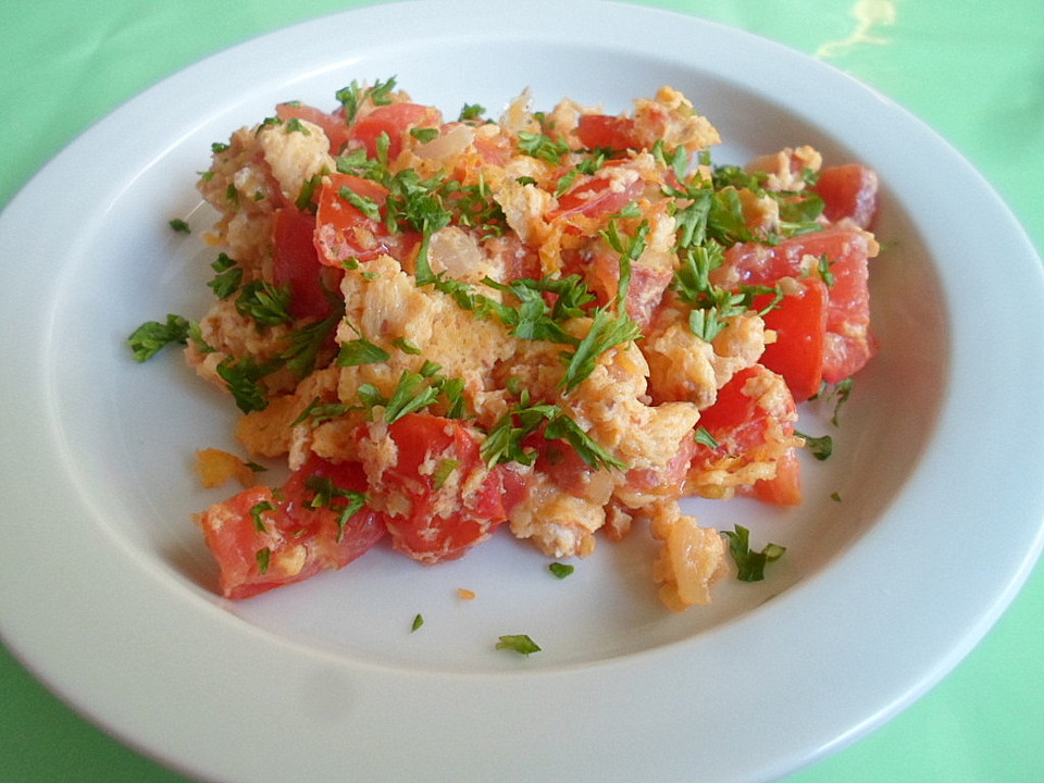 Geschmorte Tomaten mit Ei von 55hanni | Chefkoch.de