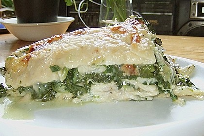 Leichte Spinat-Lachs-Lasagne 47