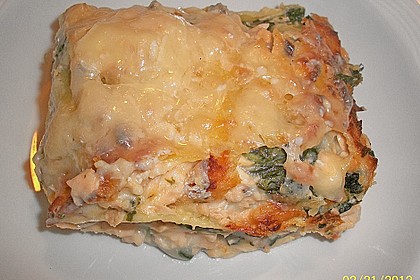 Leichte Spinat-Lachs-Lasagne 34