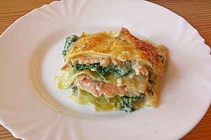 Leichte Spinat-Lachs-Lasagne 26
