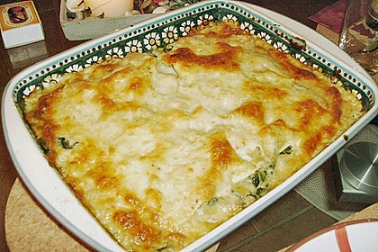 Leichte Spinat-Lachs-Lasagne 41