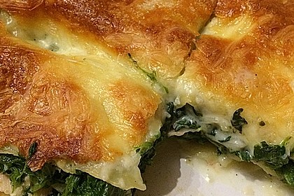 Leichte Spinat-Lachs-Lasagne 5