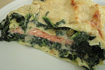 Leichte Spinat-Lachs-Lasagne 14