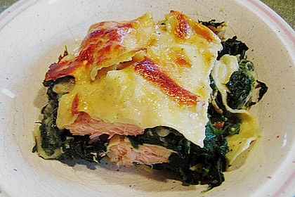 Leichte Spinat-Lachs-Lasagne 30