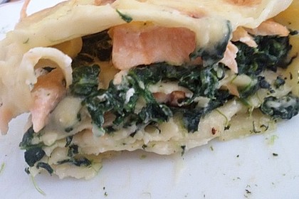 Leichte Spinat-Lachs-Lasagne 54