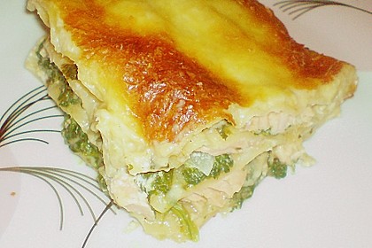 Leichte Spinat-Lachs-Lasagne 49