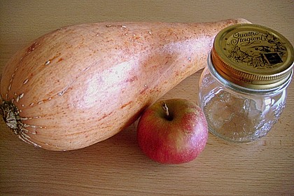 Apfel - Kürbismarmelade 16