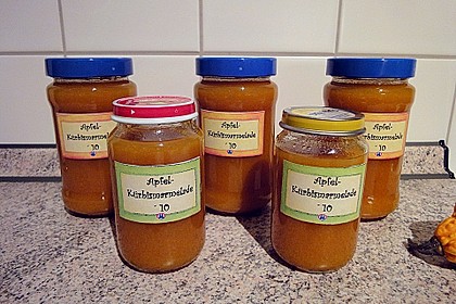Apfel - Kürbismarmelade 6