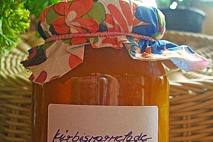 Apfel - Kürbismarmelade 12