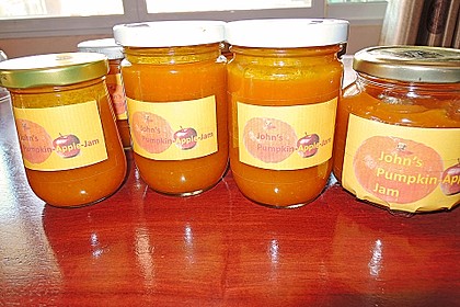 Apfel - Kürbismarmelade 2