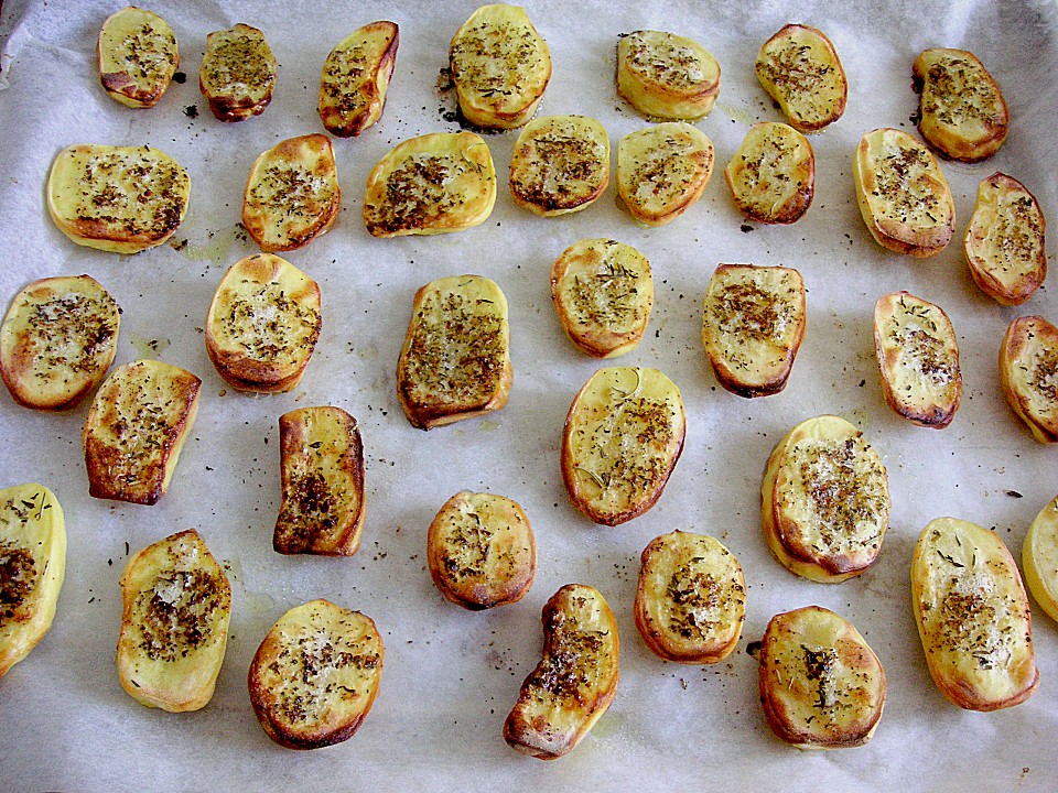 Kartoffelscheiben mit Kräuterbutter von schultze123 | Chefkoch.de