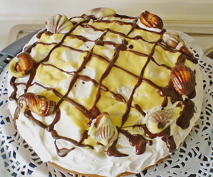 Nuss - Pudding Torte von SweetGina | Chefkoch.de
