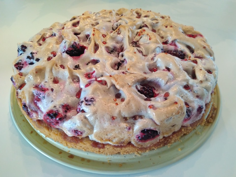 Brombeer - Baiser - Kuchen von ellifliegelli | Chefkoch.de