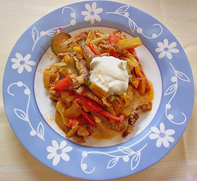 Schnitzelpfanne mit Gemüse von b-engel78 | Chefkoch.de