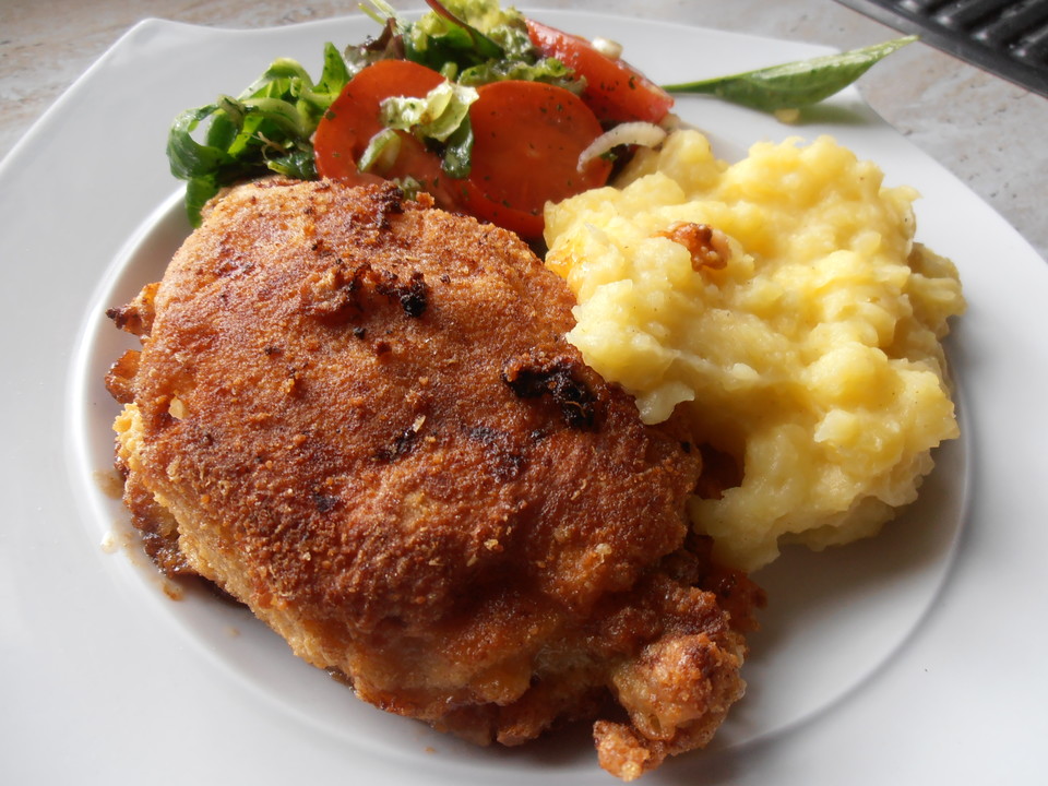 Cordon bleu, gefüllt mit Parmaschinken und Gorgonzola von fantomias ...