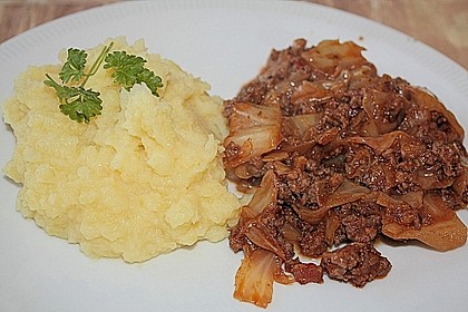 Kohl mit Hack - Eintopf 6