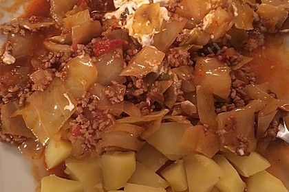 Kohl mit Hack - Eintopf 13