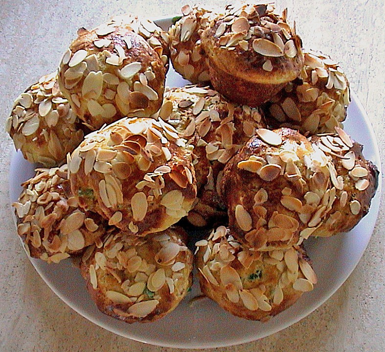 Quitten - Mandel - Muffins mit Mandelkrokant | Chefkoch.de