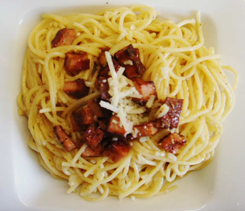 Spaghetti nach bayerischer Art von kleineSchildy | Chefkoch.de