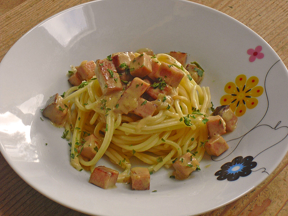 Spaghetti nach bayerischer Art von kleineSchildy | Chefkoch.de