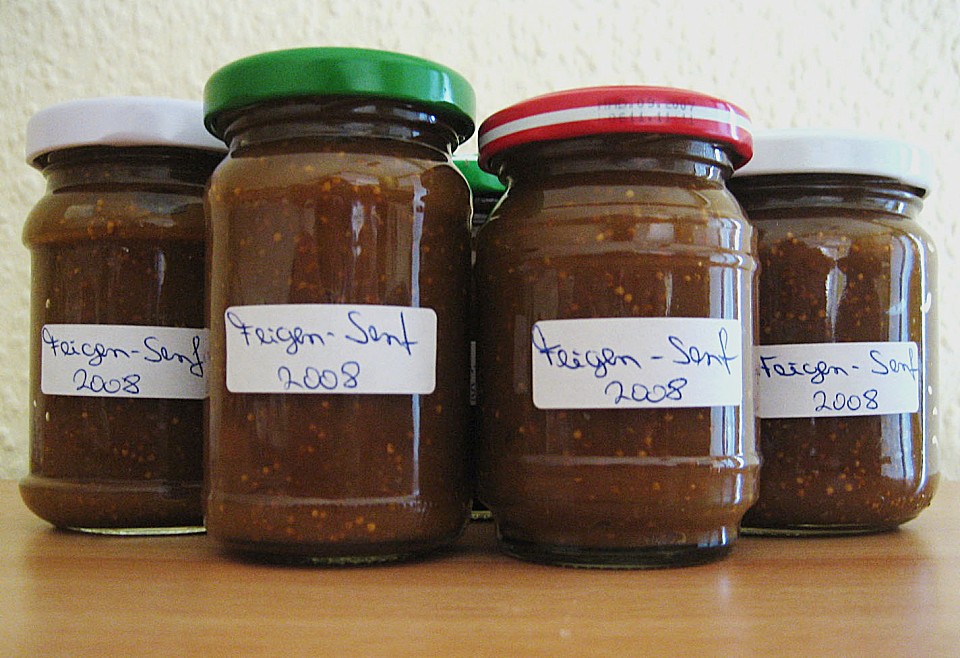 Feigen - Senf - Marmelade von s_uzy | Chefkoch.de